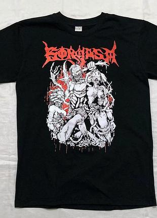 Футболка мерч gorgasm - cannibal corpse suffocation dying fetus deicide cryptopsy