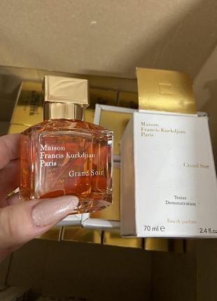 Maison francis kurkdjian grand soir  70 ml парфумована вода унісекс  тестер