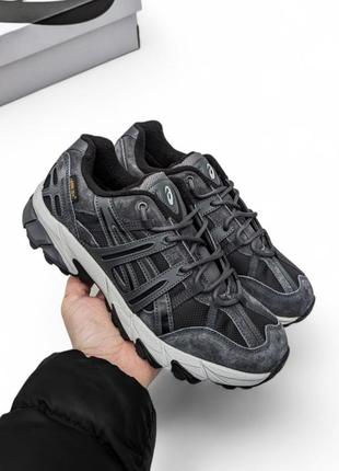 Мужские термо кроссовки asics gel sonoma серые gore-tex❄️