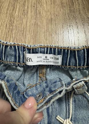Джинсы zara для девочки 2