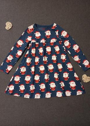 Сукня від next новорічний принт