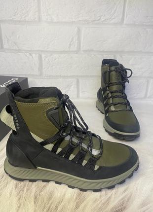 Мужские, кожаные ботинки e cco exostrike с hudromax, zm5661, 83389459637, оригинал