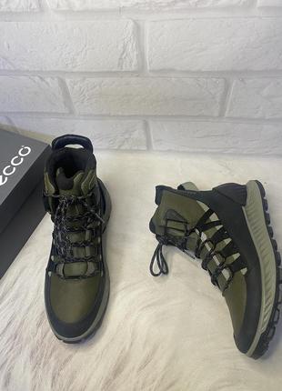 Мужские, кожаные ботинки e cco exostrike с hudromax, zm5661, 83389459637, оригинал