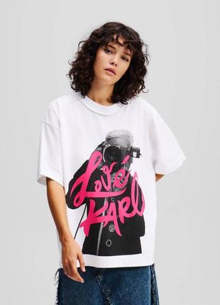 Футболка karl lagerfeld