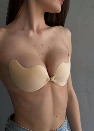 Fly bra без пушап невидимый бюстгальтер