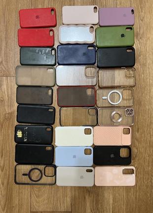 Чохол чохли бампери бампер накладки накладка на iphone 27 штук