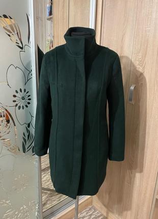 Демисезонное пальто от h&m с шерстью