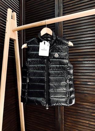 Жилетка moncler преміум люкс