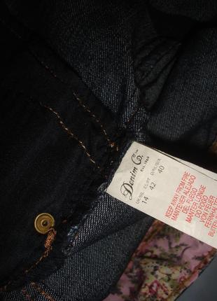 Шорти джинсові жіночі літні розмір 48 /14 стрейчеві сині5 фото