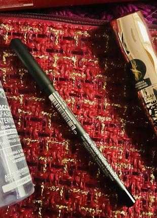 Подарочный набор deborah milano,, тушь, карандаш, средство для снятия косметики