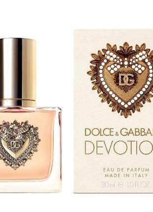 Оригинальный dolce gabbana devotion 30 мл парфюмированная вода
