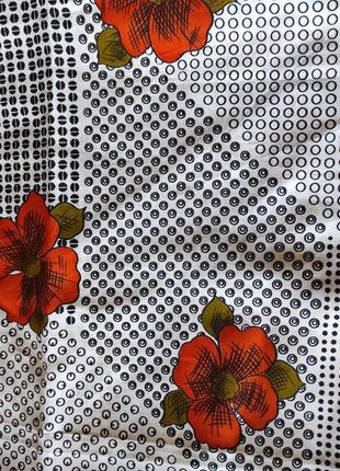 Ткань для пошива одежды,
 шелк/цветочный принт