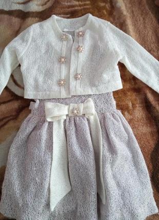 Хорошее платье для девочки р. 98-104