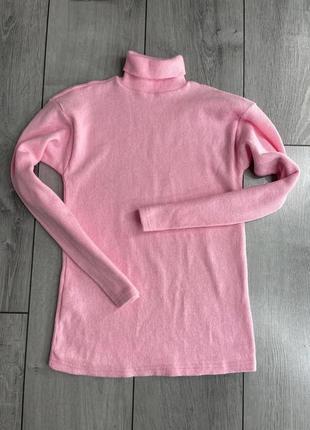 Теплый гольф на девочку с начесом