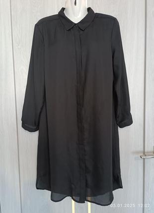 Шикарная рубашка-платье m-l-xl