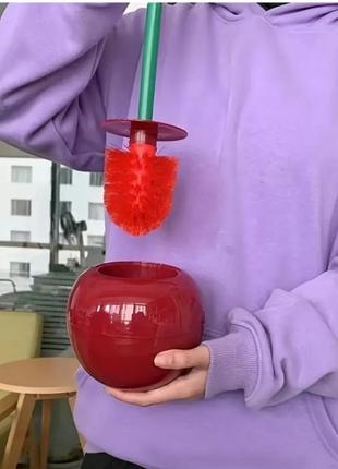 Щетка для чистки унитаза с оригинальным дизайном 🌹