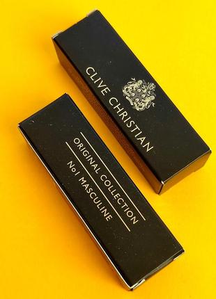 Clive christian no 1 masculine 2 ml мужской парфюм (оригинал)