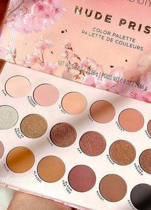 Палетка теней lunar beauty nude prism color palette 25.5 g