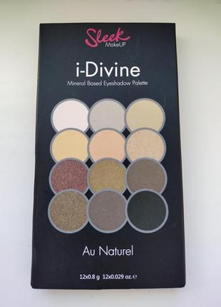 Палетка теней sleek i-divine au naturel