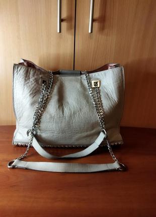 Брендовая сумка натуральная кожа