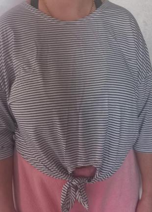 Футболка з завязкою