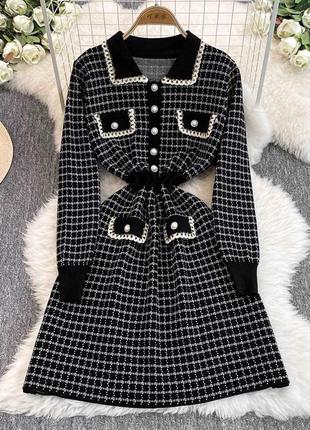 Сукня перлина миди люкс