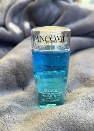 Lancome bi-facil двухфазное средство для снятия макияжа с глаз и губ