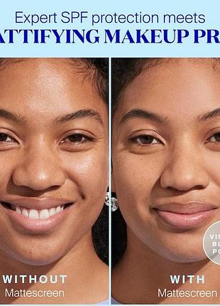 Матирующий солнцезазивный матирующий крем supergoop matte mineral mattescreen spf 40, 10 ml2 фото