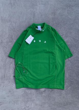 Nike x off-white™ short-sleeve top unisex green