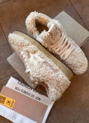 Утепленные кеды golden goose
