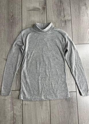 Сірий гольф на хлопчика 10-12 років