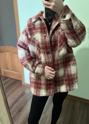 Жіноча картата сороча zara