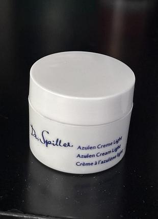 Dr.spiller azulen cream light легкий успокаивающий крем с азуленом 50 ml-1600грн/200ml-3000грн