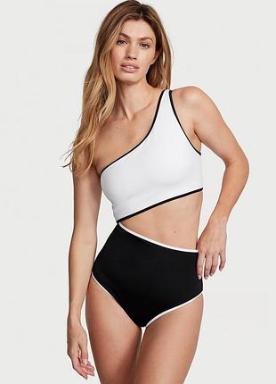 Черно-белый купальник victoria’s secret