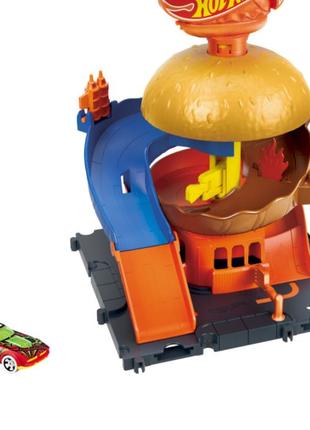 Игровой набор hot wheels city бургерная