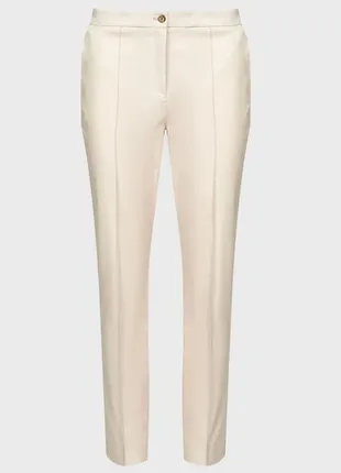 Jil sander стильные летние пудровые брюки