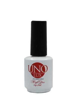 Топ для гель лаку uno gloss lux top (15 мл)
