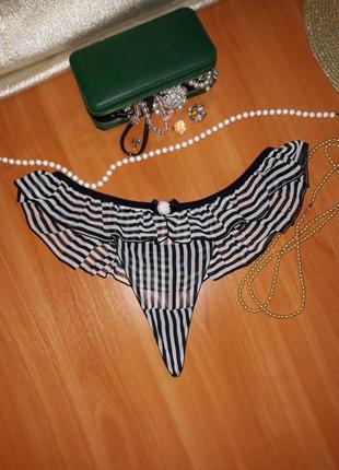 Изысканные шифоновые женские трусики бренд la senza.