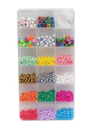 Набор бисера для изготовления креативных аксессуаров 1185-10