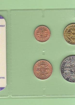 Набор монет бутан з серии das geld der welt блистер запайка пластик набір