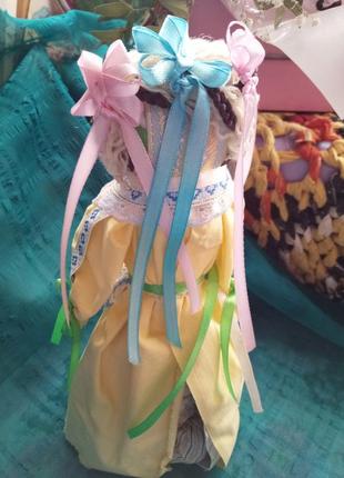 Кукла мотанка ручная работа.хлопок. без использования иглы. хендмейд.винтаж