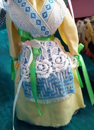 Кукла мотанка ручная работа.хлопок. без использования иглы. хендмейд.винтаж