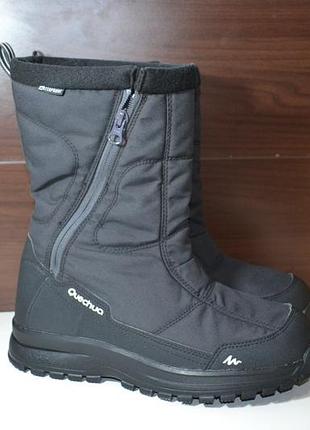 Quechua sh100 u-warm 41р зимові черевики чоботи дутики термо