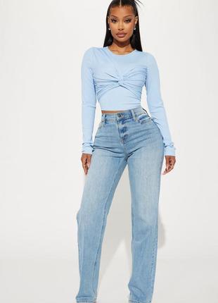 Новые прямые джинсы от fashion nova