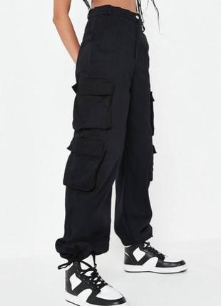 Плотные брюки карго missguided