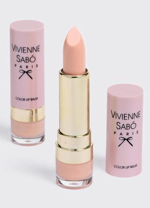 Помада-бальзам vivienne sabo baume a levres, 01 beige