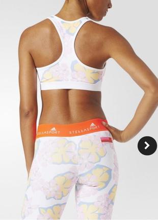 Мегакрутой фирменный спортивный топ с чашками adidas stellasport оригинал2 фото