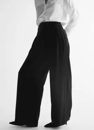 Брюки палаццо шерсть h&m premium quality