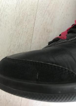 Шкіряні кросівки адідас високі черевики шкіряні кросівки adidas4 фото
