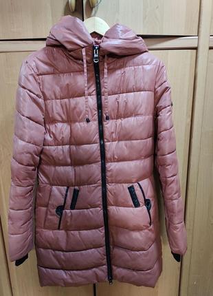 Курта удлиненная теплая